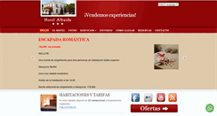 Desktop Screenshot of hotelalbaida.com